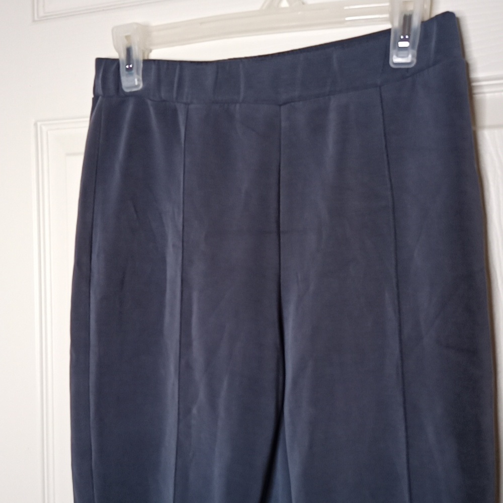 Dalia Modal Spandex Poly Blend Pull on Legging Pants Trouser Front Ribbe…
